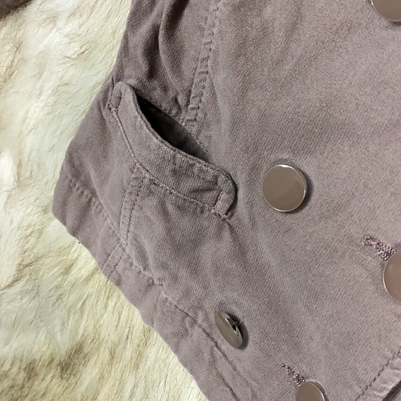 (4-5) XS Girls Long Sleeve Button-Down Jacket - Picture 7 of 11